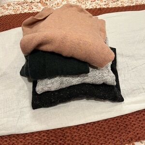 Madewell Women's Sweater Collection - pink, Black, Gray, green